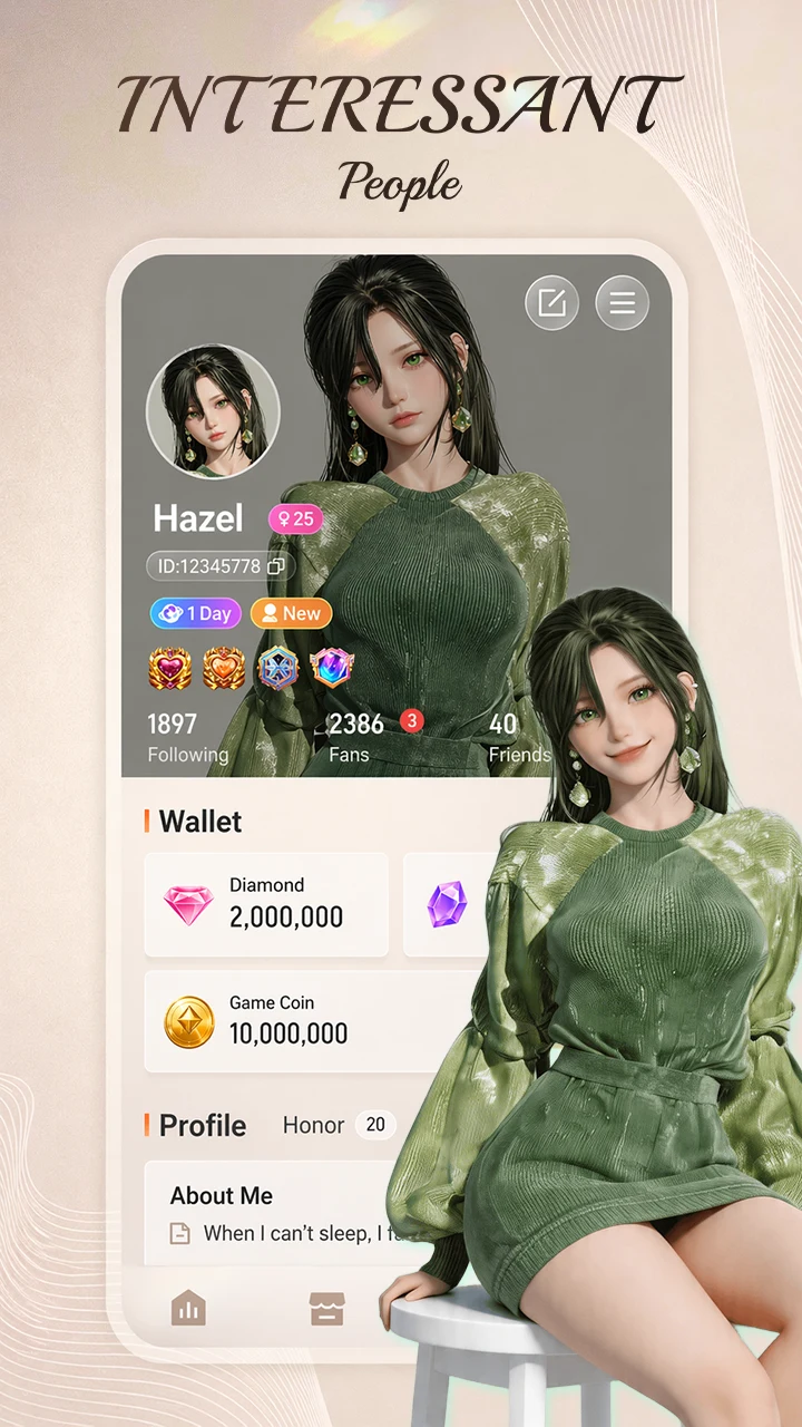 Ezpz - easy chat easy game screenshot