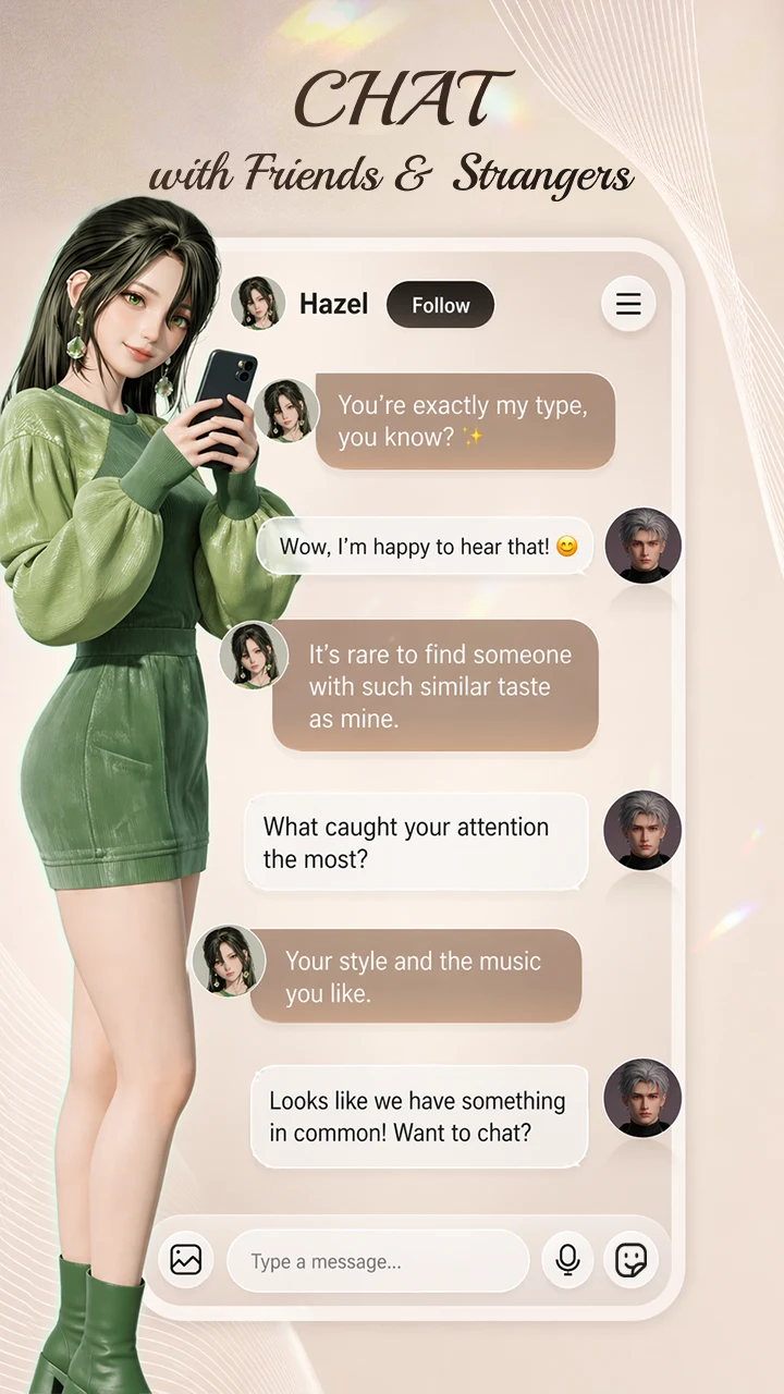 Ezpz - easy chat easy game screenshot